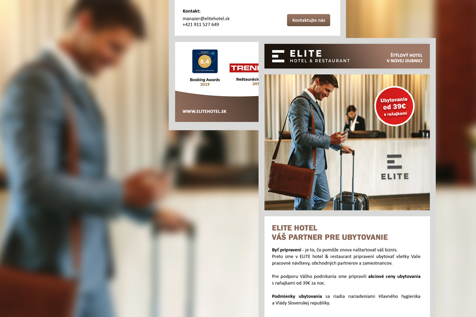 Newsletter - ELITE Hotel, Váš partner pre ubytovanie
